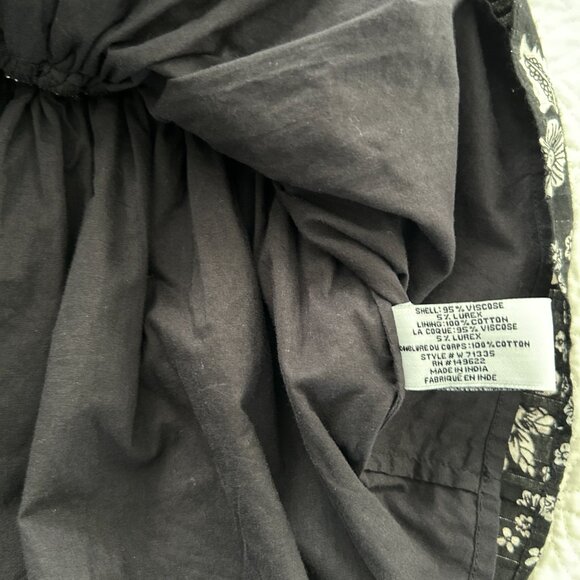 WALTER BAKER Floral Short Dress Long Sleeves with Ruffle, Size Small - Picture 7 of 7